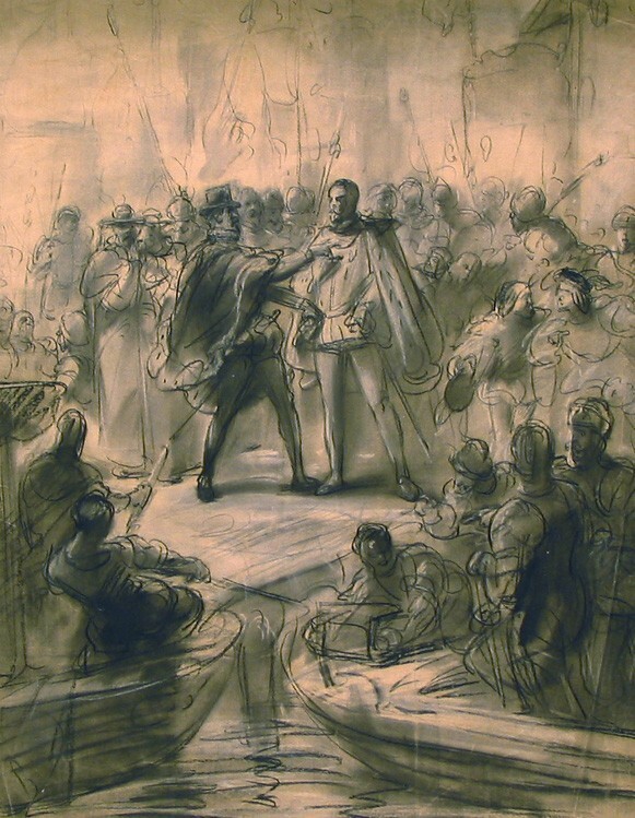 Vertegenwoordiger van Philips uit de Nederlanden verwijt Oranje dat hij de opstand gesteund heeft