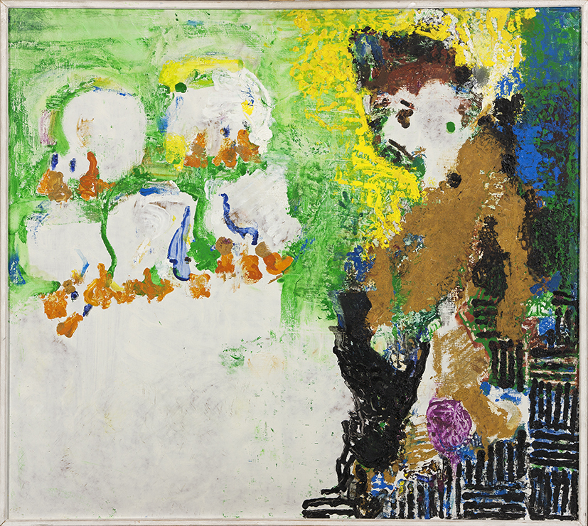 Jonge ganzen en oude man